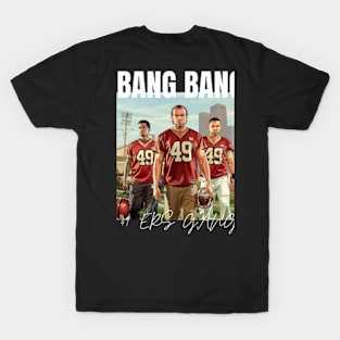 49 ers football illustration design T-Shirt